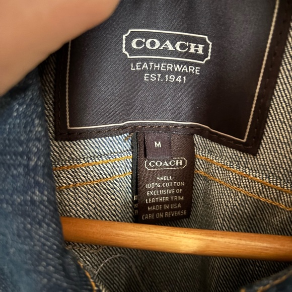Stunning vintage Coach jean jacket - Picture 7 of 7